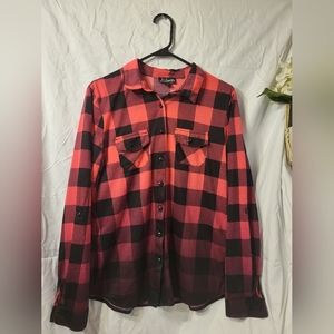 J for Justify Ombre Button Down